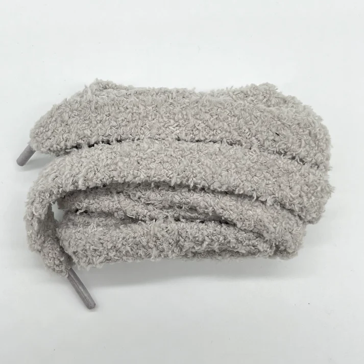 Lacets Fluffy Gris