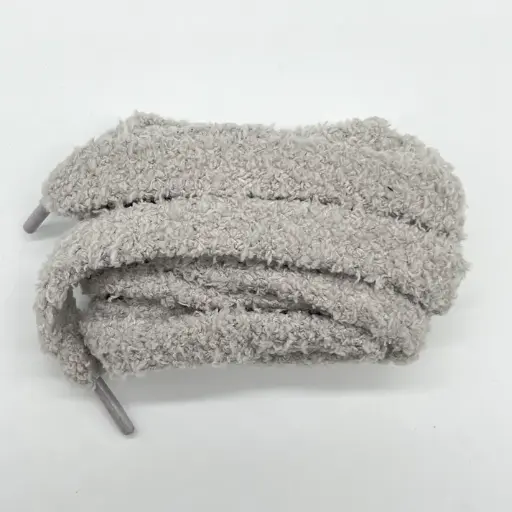 Lacets Fluffy Gris