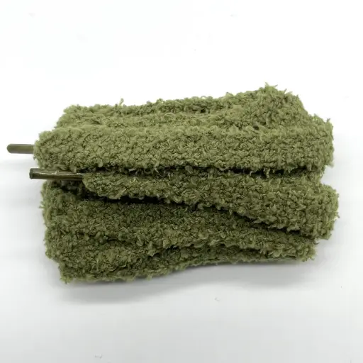 Lacets Fluffy Kaki