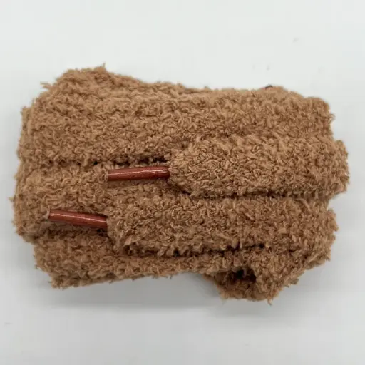 Lacets Fluffy Marron