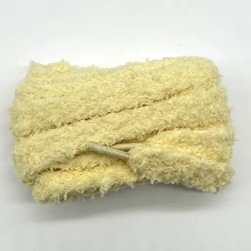 Lacets Fluffy Jaune